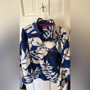 Patagonia Fleece Synchilla Men’s Medium Vintage Hibiscus